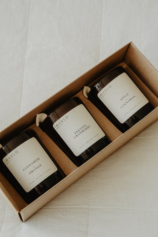 Mini Trio Candle Gift Box