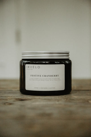 3 Wick Candle - Autumn/Winter Fragrances