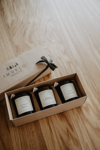 Mini Trio Candle Gift Box